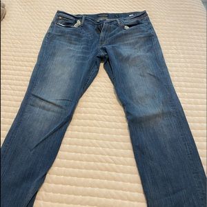 Lucky brand jeans 121 slim cut, 36/34, lightly worn.